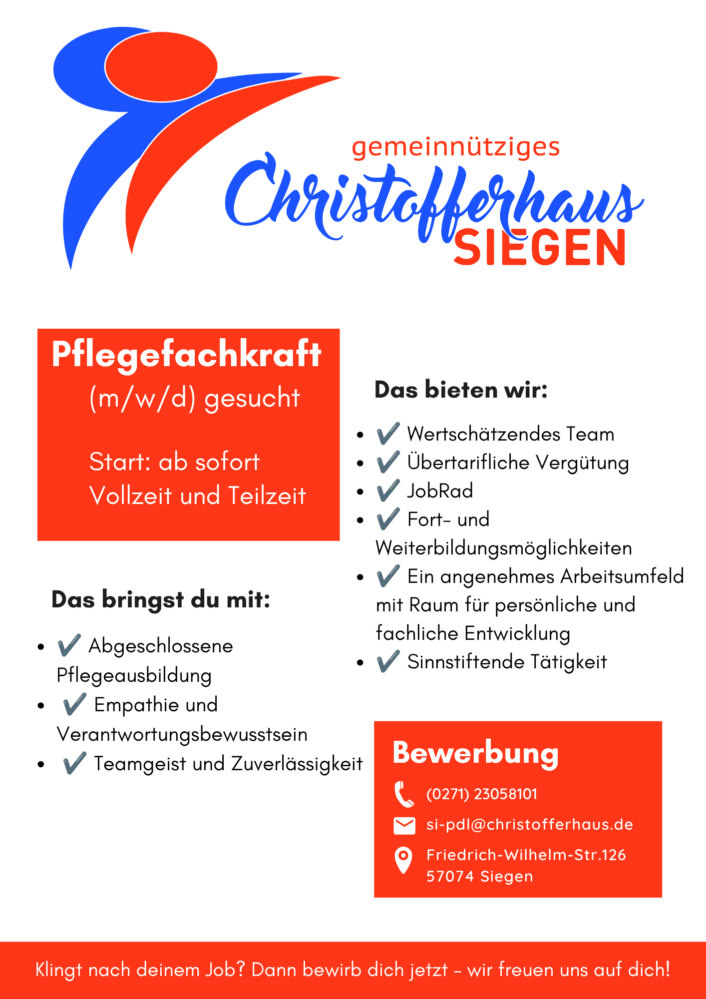 Stellenanzeige PFK